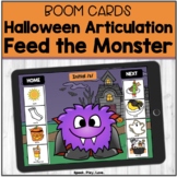 Halloween Articulation Activity - BOOM Cards - Halloween S
