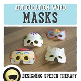 Halloween Articulation Color-by-Number Masks
