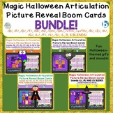 Halloween Articulation Picture Reveal Boom Cards™ Bundle
