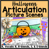 Halloween Articulation Picture Scenes R, S, R-Blends, & S-
