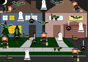 Preview of Hallowe'en Attendance (interactive, makes noise and moves around)