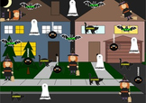 Hallowe'en Attendance (interactive, makes noise and moves around)