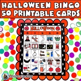 Halloween BINGO Printables | 50 Individual Boards, Calling