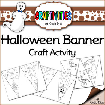 Preview of Halloween Banner - Craft Activity