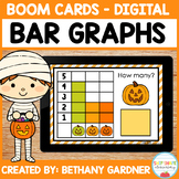 Halloween Bar Graphs - Boom Cards - Distance Learning