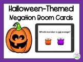 Halloween Basic Concepts BOOM Cards™: Negation Edition