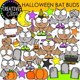 Halloween Bat Buds Clipart {Bat Clipart}