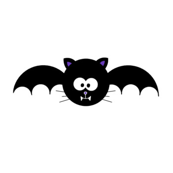 Halloween Bat Clip Arts by My Special Classroom | TPT