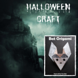 Halloween Bat Origami