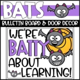 Halloween Bats Bulletin Board or Door Decoration