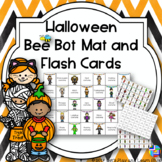 Halloween Bee Bot Mat and Flash Cards