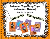 Halloween Behavior Tags