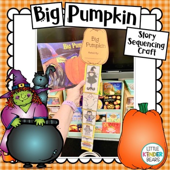 Preview of Halloween | Big Pumpkin | Story Sequence Activities