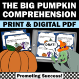 The Big Pumpkin Halloween Book Companion 1st 2nd Grade Gui