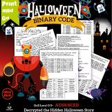 Halloween Binary Code:Decrypt the Hidden Halloween Story,L