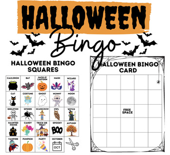 Preview of Halloween Bingo | Cut and Paste
