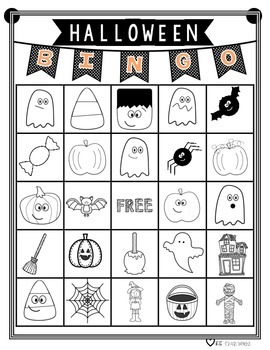 Halloween Bingo by The Teachers Next Door | Teachers Pay Teachers