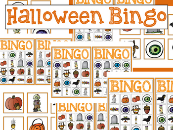 Preview of Halloween Bingo