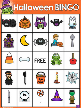 Halloween Bingo by Emily Ames | TPT