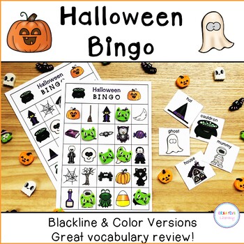 Halloween Bingo by Creative Literacy | Teachers Pay Teachers