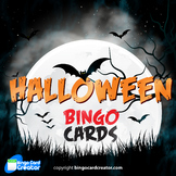 Halloween Bingo Cards 60 Unique