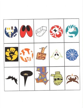 Preview of Halloween Bingo Cards
