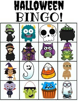 Halloween Bingo Freebie! by Pockets Full of Play | TpT