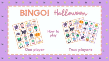 Preview of Halloween Bingo - GENIALLY