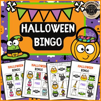 Halloween Bingo Game Activity by Learning Core | TpT