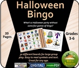 Halloween Bingo Game - Paperless Included