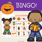 Halloween Bingo Game (Halloween Bingo Cards, Halloween Par