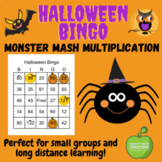 Halloween Bingo--Monster Mash Multiplication Game