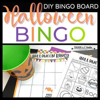 halloween bingo cards coloring pages printables