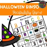 Halloween Bingo Vocabulary Game