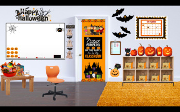 Preview of Halloween Bitmoji Background Scene