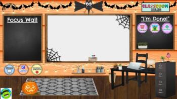 Preview of Halloween Bitmoji Classroom