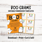 Halloween Boo Grams | PTA, PTO School Fundraiser Printable