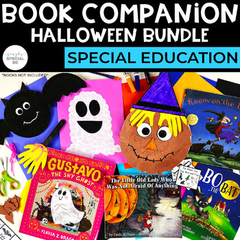 Preview of Halloween Book Companions Bundle | Special Education