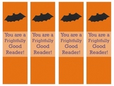 Halloween Bookmarks, Reading Gifts for Students