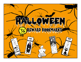 Halloween Bookmarks to reward reading! Set of 36