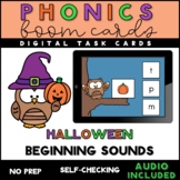 Halloween Boom Cards - Beginning Sounds