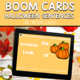 Halloween Boom Cards Emergent Readers