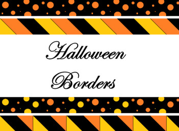 border clipart halloween