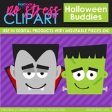 Halloween Buddies Clip Art (Digital Use Ok!)