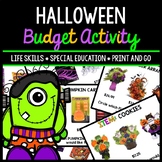Halloween Budget - Special Education - Shopping - Life Ski