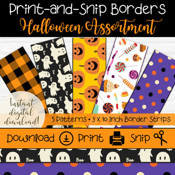 free halloween borders printable