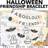 Halloween Bulletin Board - Friendship Bracelet - Editable 