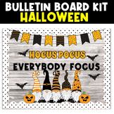 Halloween Bulletin Board/ Fall Bulletin Board/ Gnome Door Decor