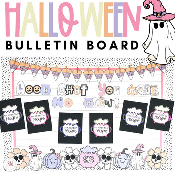 Preview of Halloween Bulletin Board |  Halloween Kindness Activity