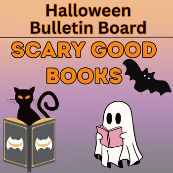 Preview of Halloween Bulletin Board Kit - Reading Corner Decor